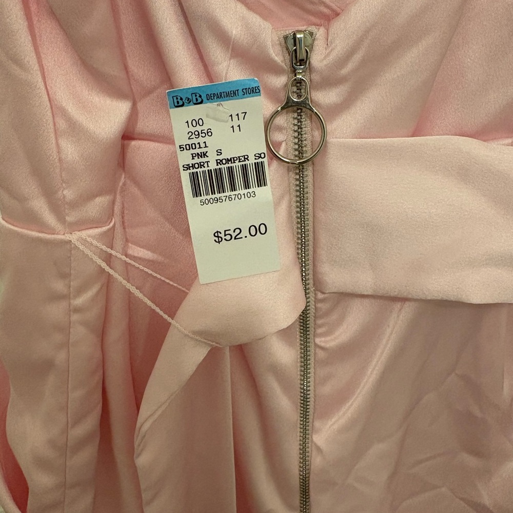 Pink Sleeveless Wrap Dress - Picture 7 of 7